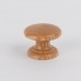 Knob style D 30mm ash lacquered wooden knob